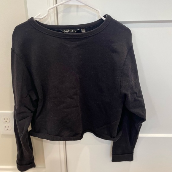 Black Athleta crew - Picture 2 of 4